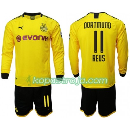 Billiga Fotbollströjor Borussia Dortmund Reus 11 Barn Hemma tröja 2019/20 Långärmad